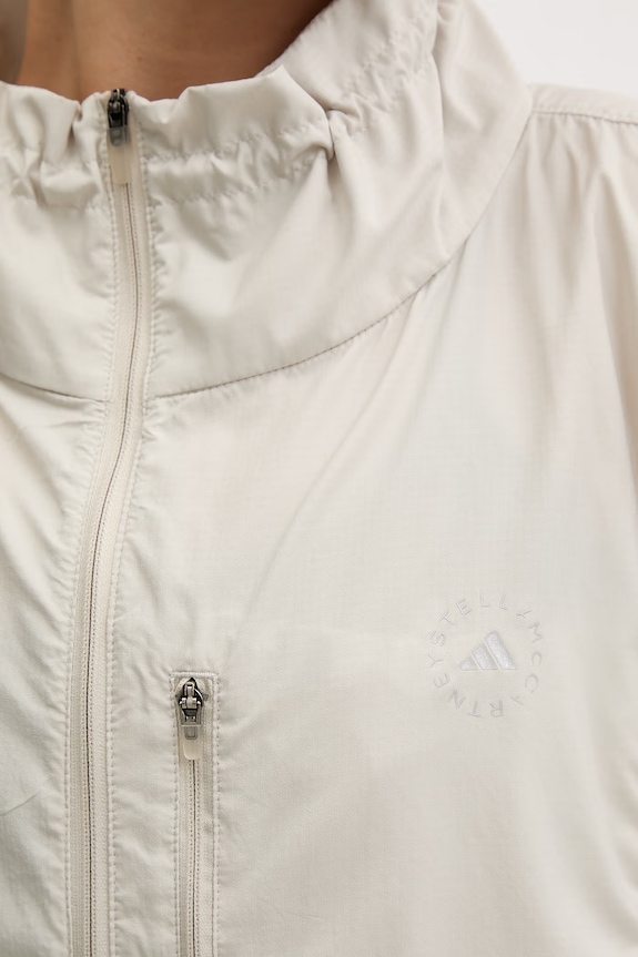 adidas by Stella McCartney vestă pentru femei JY8211 bej
