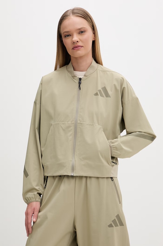 Adidas geacă bomber pentru femei x Z.N.E verde KD8509