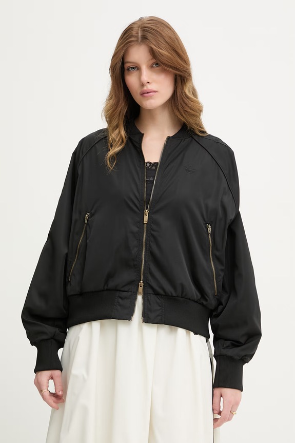 adidas Originals bunda dámska čierna KV1187