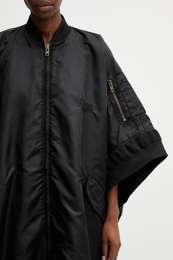MM6 Maison Margiela дамско уголемено яке S52AM0345.S53984.900 черен