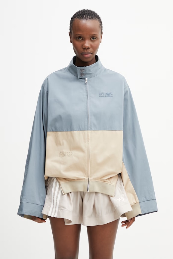 MM6 Maison Margiela jachetă pentru femei albastru S52AM0346.M35734.961