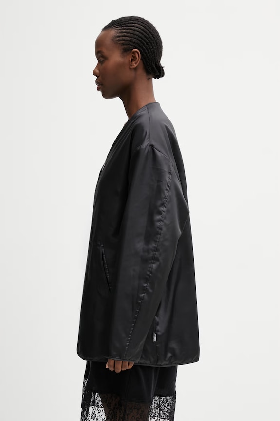 MM6 Maison Margiela μπουφάν γυναικείο S52AM0351.MTN134.962 μαύρο