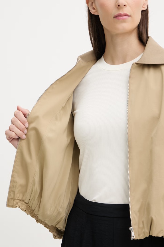 Marc O'Polo bunda bomber dámska s bavlnou 5000009614