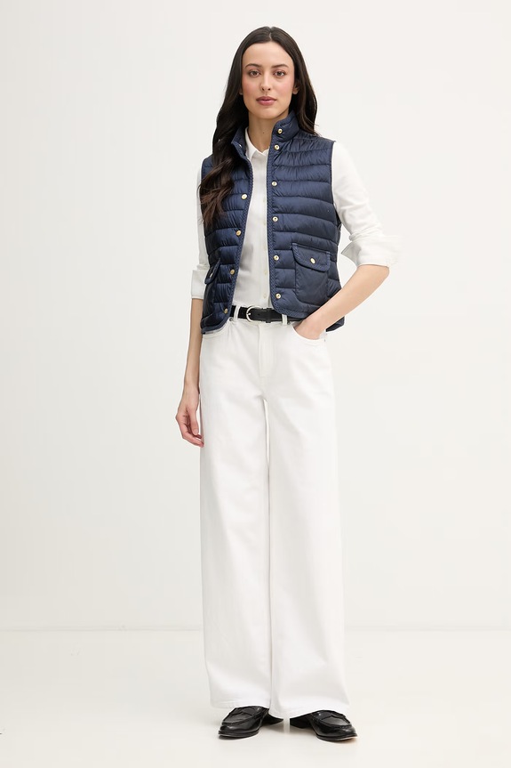 Tommy Hilfiger vesta dámska WW0WW49661 tmavomodrá SS26