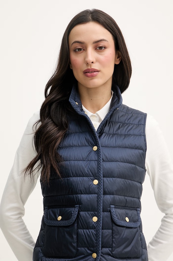 Tommy Hilfiger vesta dámska tmavomodrá WW0WW49661