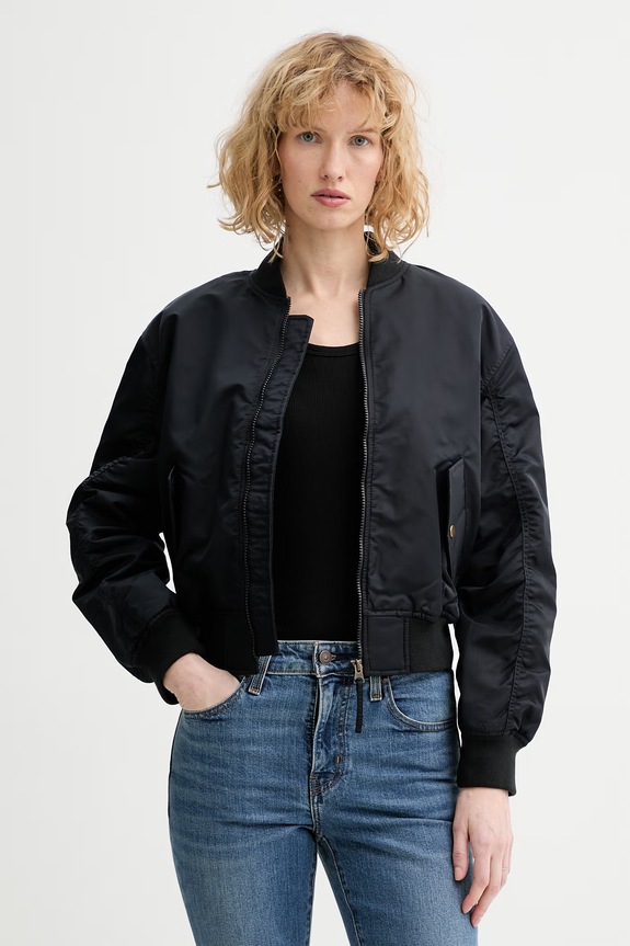 Levi's giacca bomber SCOUT WESTERN transitorio blu navy 005AZ.0002