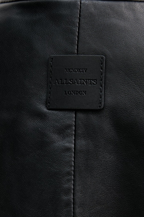 AllSaints kurtka bomber skórzana FLOR W042LE