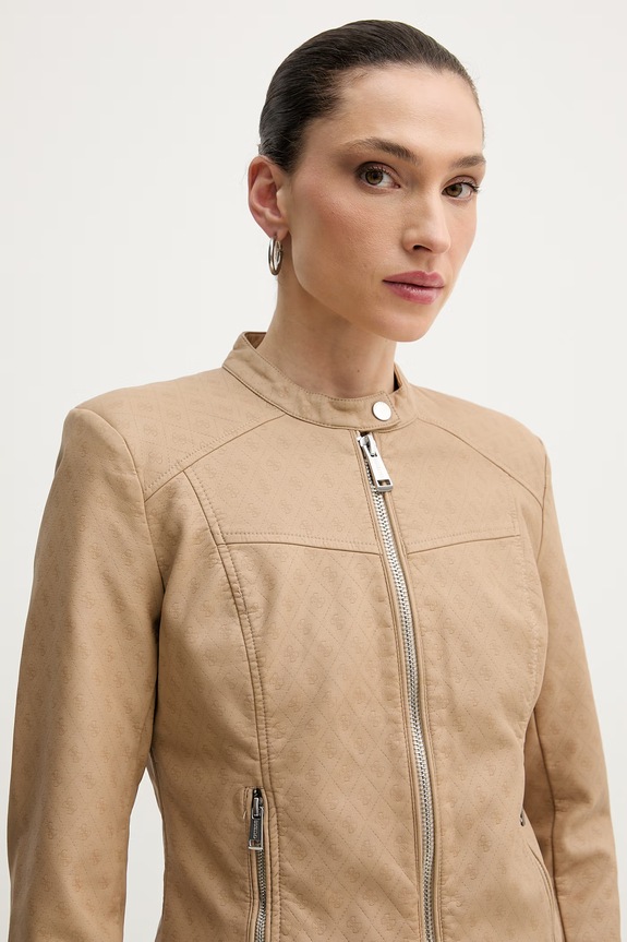 Guess kurtka damska NEW ANITA beżowy W6GL09.W1834