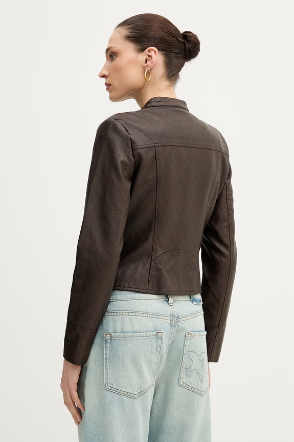 Odzież Guess kurtka damska NEW ANITA W6GL09.W1834 brązowy