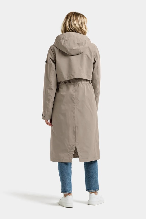 Odzież Didriksons parka ISOLDE 505677 beżowy