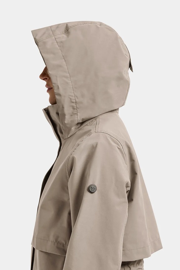 Didriksons parka ISOLDE beżowy 505677