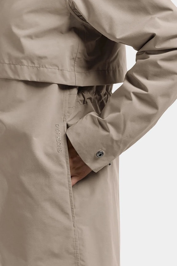 Didriksons parka ISOLDE 505677 beżowy