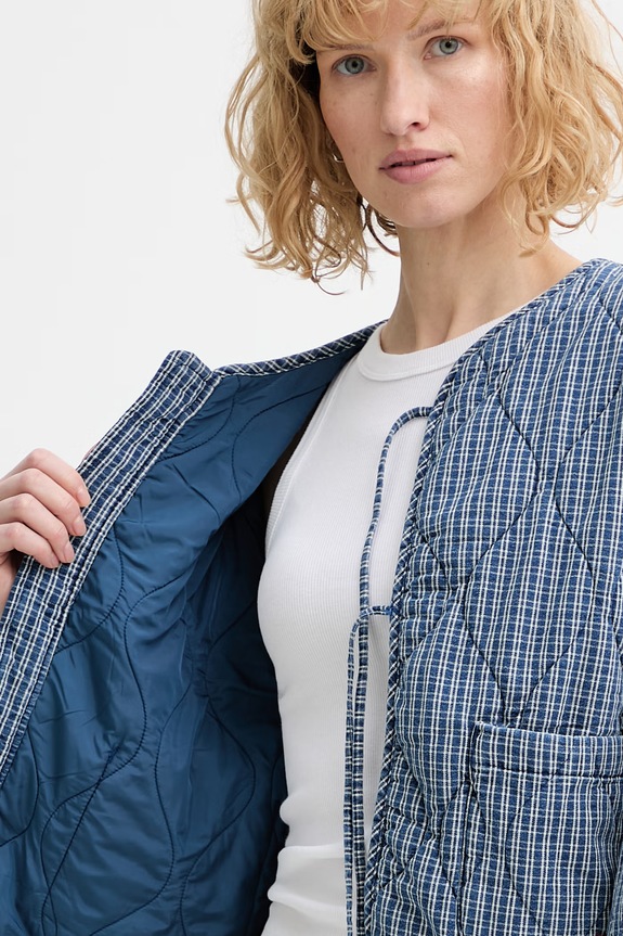 Βαμβακερό μπουφάν Levi's RUE LINER JACKET 005AU.0001