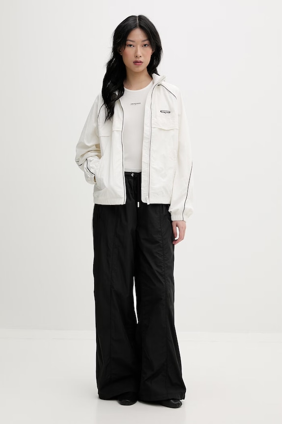 Tommy Jeans geacă sport de damă DW0DW22324 bej SS26