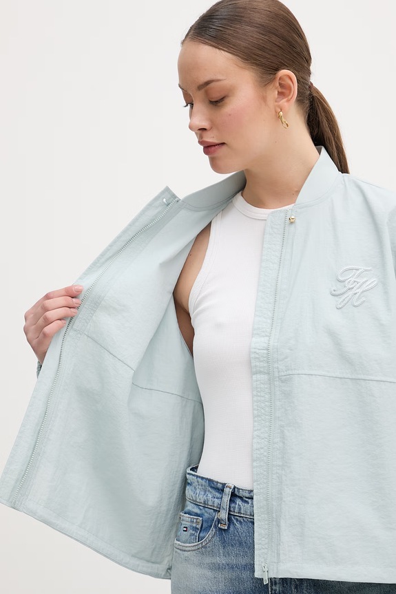 Tommy Hilfiger geacă de tranziție pentru femei WW0WW48619