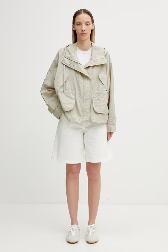 Maison Kitsuné Sporty Windbreaker transitional jacket Women's QW02203WQ4077