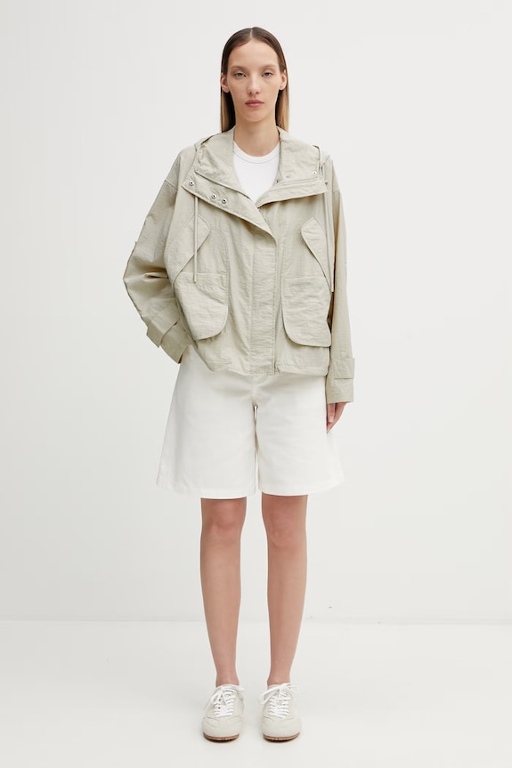 Maison Kitsuné Sporty Windbreaker transitional jacket Women's QW02203WQ4077