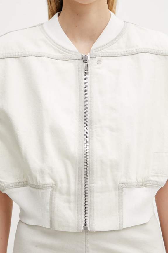 Джинсова безрукавка Rick Owens DRKSHDW Tatlin бежевий DS01F4717.DMW