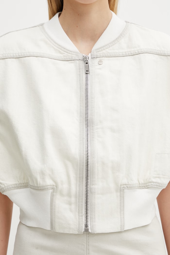 Джинсова безрукавка Rick Owens DRKSHDW Tatlin бежевий DS01F4717.DMW