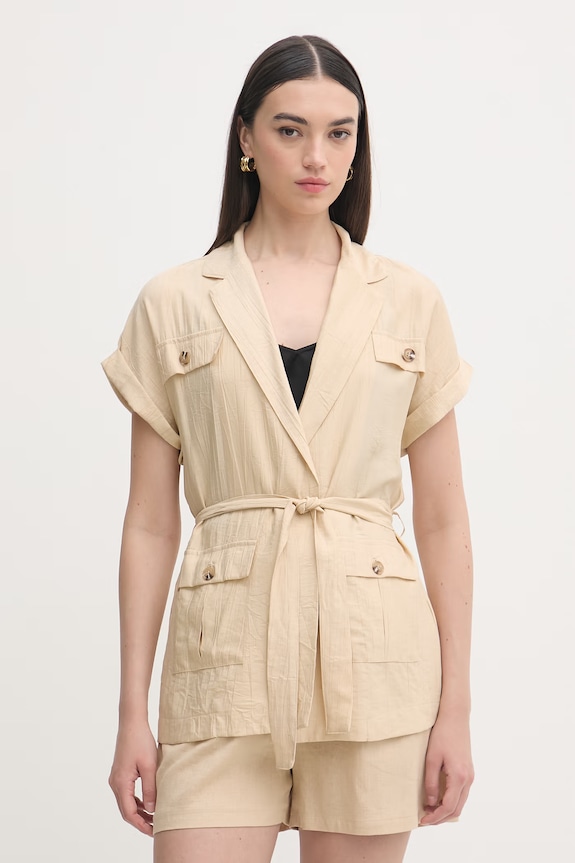 Gaudi Gilet da donna beige 611FD35020