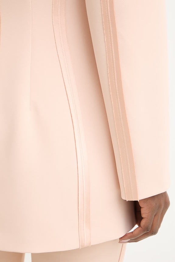 Elisabetta Franchi σακάκι γυναικείο GI24163E2 μπεζ