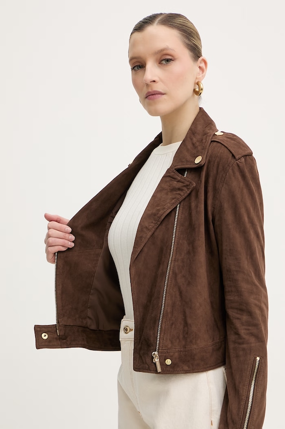 Armani Exchange női velúrbőr motoros dzseki XW001924.AF21549