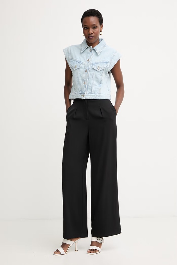 BOSS Orange dámska rifľová C VEST 1.0 50561036 modrá SS26