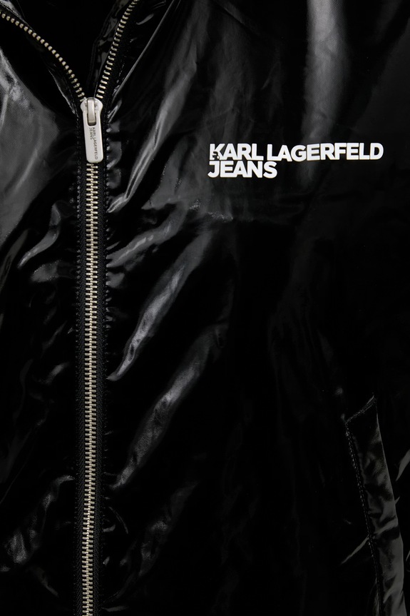 Karl Lagerfeld Jeans krátka dámska bunda B2W15019 čierna