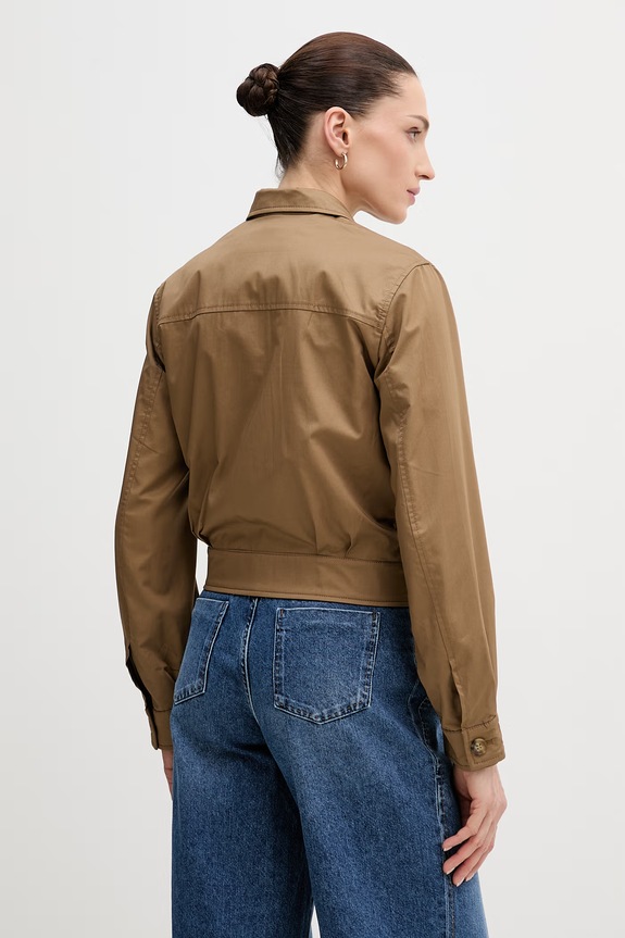 Одежда Хлопковая куртка Blauer CLEMENT BLDC04268 коричневый