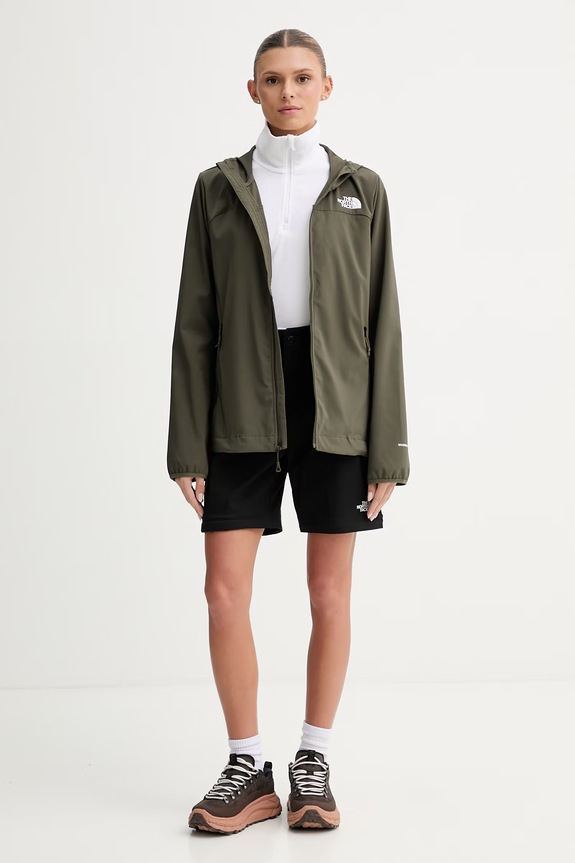 The North Face dámska trekingová bunda NIMBLE NF0A8G1521L1 zelená SS26