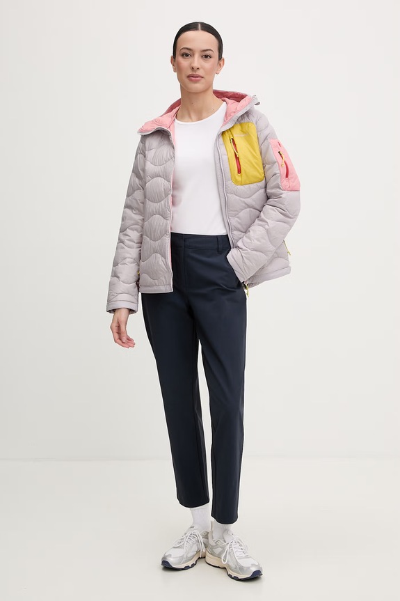Peak Performance páperová bunda dámska Helium Utility G79847 fialová SS26