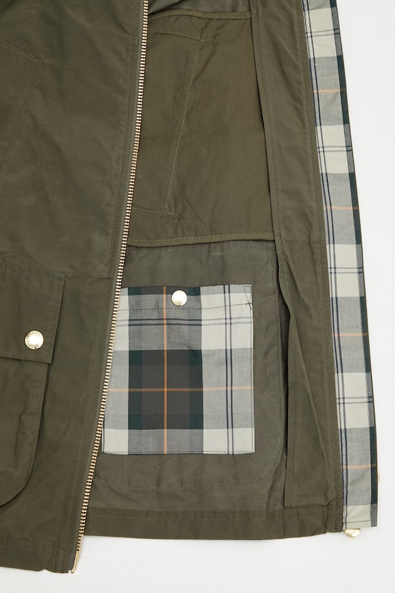 Barbour LSP0310OL72 přechodová bunda dámská s bavlnou LSP0310OL72