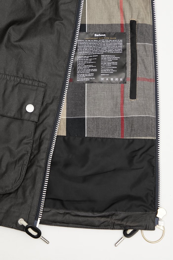Barbour LWX1531GY71 kurtka przejściowa damska bawełniana LWX1531GY71 szary
