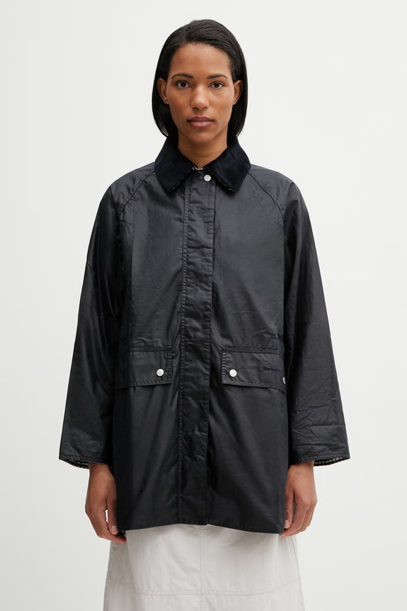 Barbour LWX1534NY51 přechodová bunda dámská bavlněná černá LWX1534NY51