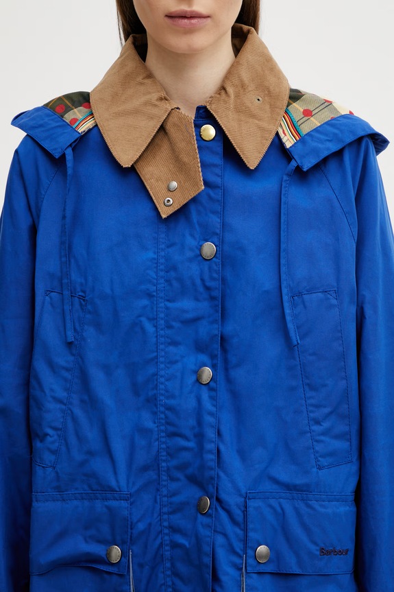 Barbour x Paul Smith Bedale jachetă pentru femei din bumbac LCA0391BL71