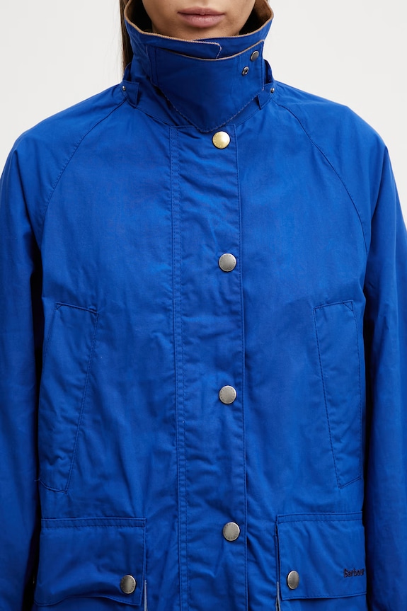 Barbour x Paul Smith Bedale jachetă pentru femei din bumbac LCA0391BL71