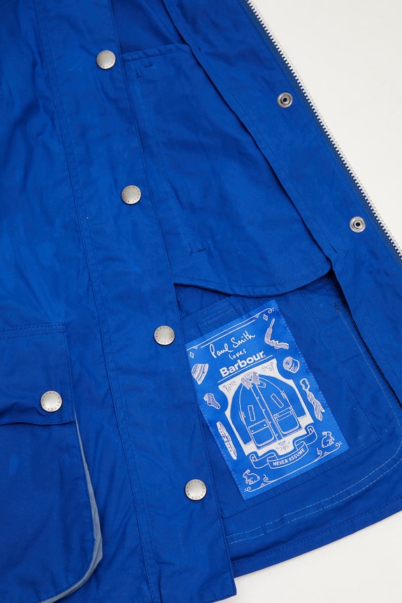 Barbour x Paul Smith Bedale jachetă pentru femei din bumbac LCA0391BL71