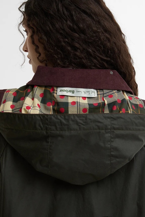 Barbour x Paul Smith Women's Bedale μπουφάν γυναικείο βαμβακερό πολύχρωμο LWX1545OL51