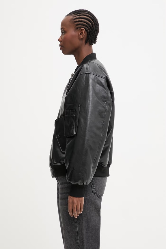Anine Bing Leon Bomber bunda bomber dámska A.01.10909 čierna SS26