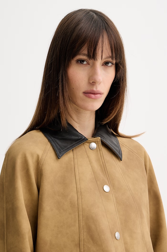 Stand Studio jachetă scurtă pentru femei 66651.8998 bej