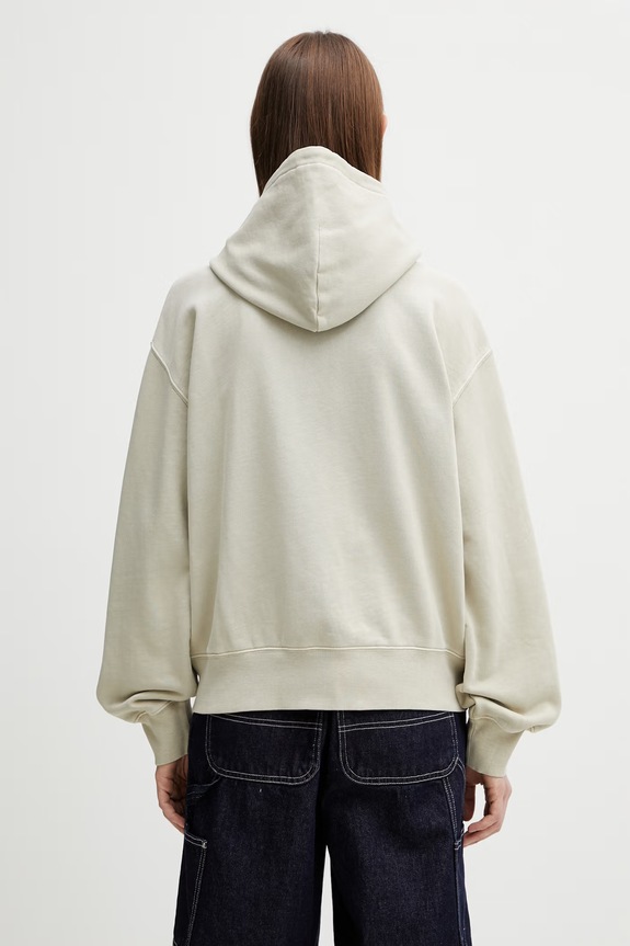 Ρούχα Carhartt WIP W' Hooded Nelson Jacket μπλούζα βαμβακερή Γυναικεία I033830.3IOGD μπεζ