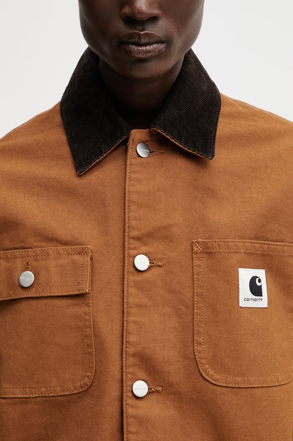 Carhartt WIP W' OG Michigan Coat short jacket Women's cotton brown I031570.00S02