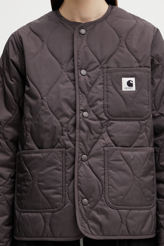 Carhartt WIP W' Skyler Liner kurtka pikowana damska brązowy I031602.3ISXX