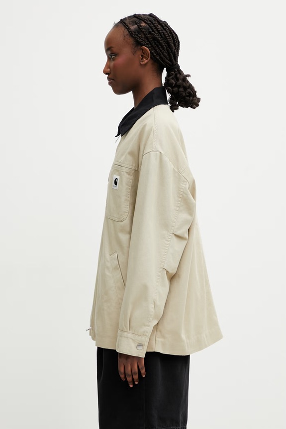 Carhartt WIP W' Dana Jacket geacă de tranziție pentru femei din bumbac I036514.3NH02 bej SS26