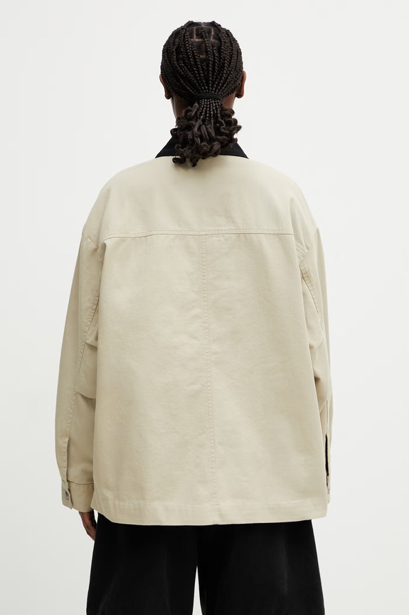 Îmbrăcăminte Carhartt WIP W' Dana Jacket geacă de tranziție pentru femei din bumbac I036514.3NH02 bej