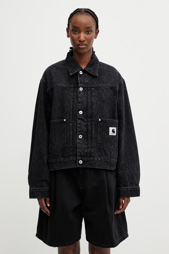 Carhartt WIP W' Belmar Jacket geacă de blugi femeiască negru I036595.3R260
