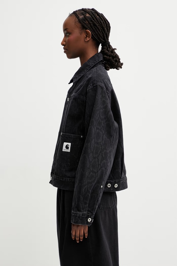 Carhartt WIP W' Belmar Jacket geacă de blugi femeiască I036595.3R260 negru SS26