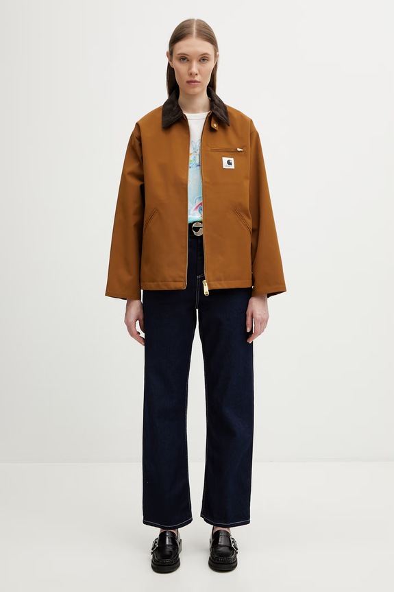 Carhartt WIP W' Clark Jacket geacă de tranziție pentru femei din bumbac I036144.00SXX