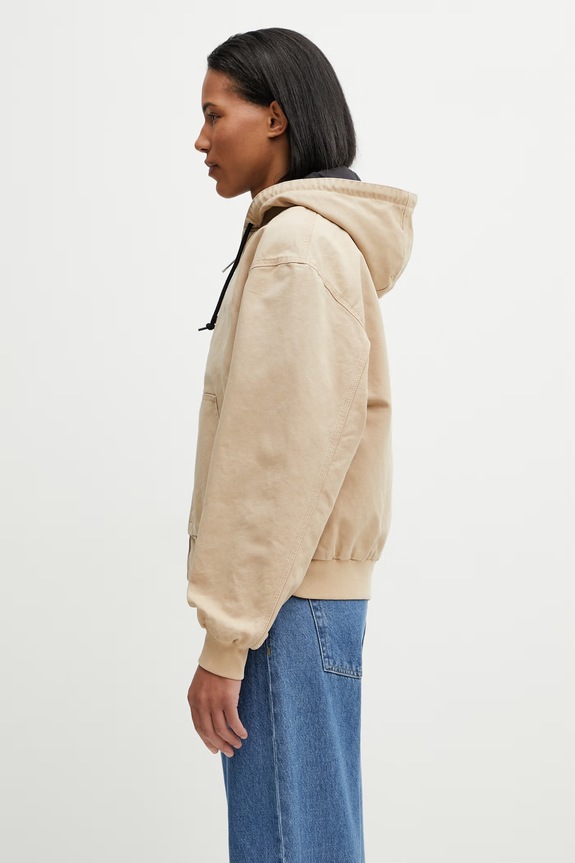 Carhartt WIP W' OG Active Jacket преходно яке дамско от памук I034842.07E4O бежов SS26