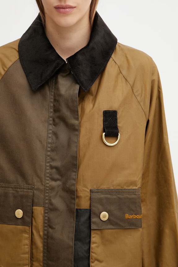 Barbour Alma Wax kurtka przejściowa damska woskowana zielony LWX1465SN31